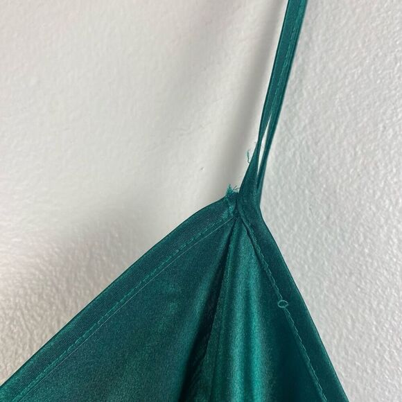 Victoria’s Secret Gold Label Vintage Satin Slip Mini Dress - Picture 8 of 9